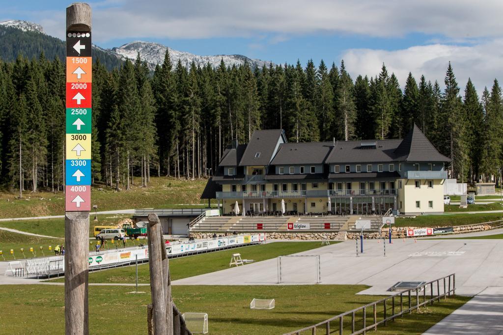 Hotel Center Pokljuka Goreljek Kültér fotó